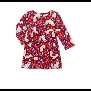 Carter’s Forrest Animal Purple Dress Set